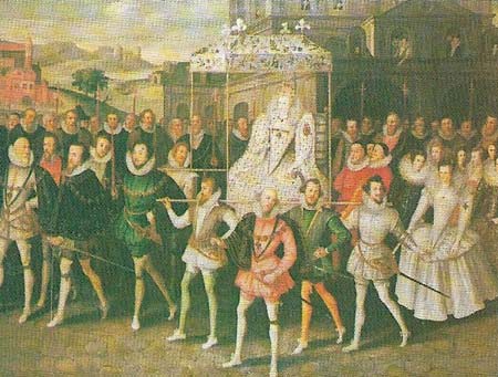 Elizabeth toured her country in triumphal processions almost every year of her reign.