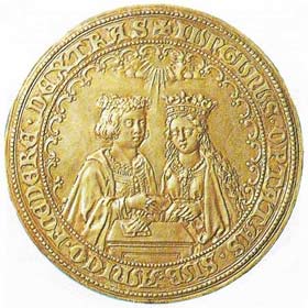 The striking of medals was a characteristic form of propaganda in the 15th and 16th centuries.