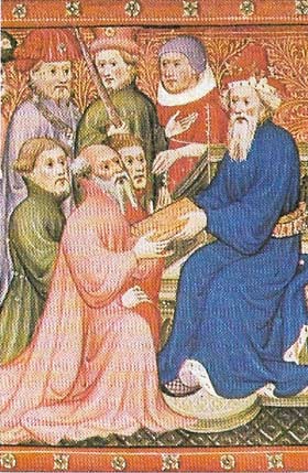 Marco Polo travelled to Peking in 1275 and served the Mongols on the East for 17 years.