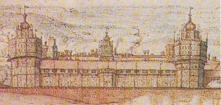 Nonsuch Palace, Surrey (built 1538-1547), was the most extraordinary palace that Henry VIII built or enlarged.
