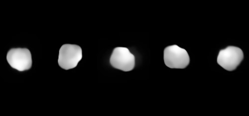 Multiple views of 16 Psyche imaged by the Very Large Telescope