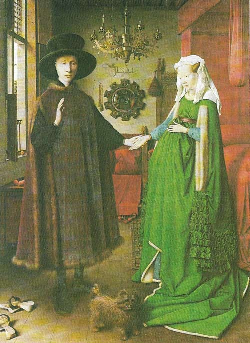 Jan van Eyck's 'The Madonna of Chancellor Rolin (c.1435) was in the Cathedral of Autun, the home town of Nicholas Rolin, who was also one of the principal patrons of Rogier van der Weyden.