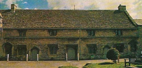 Almshouses, such as this one at Burford, Oxfordshire, became common in the 14th century, when the rural economy ceased to grow and urban poverty became a palpable problem.