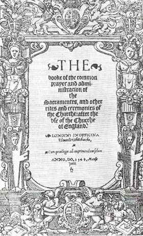The prayer book of 1549 introduced a national liturgy in place of the various local 'uses' practiced previously.