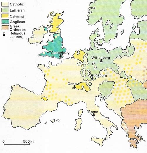 By 1560 Lutheranism had spread from north Germany to Scandinavia, Poland and Hungary along German trade routes and among the scattered communities in the trading cities.