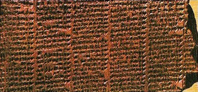 Babylonian tablet that is a calendar