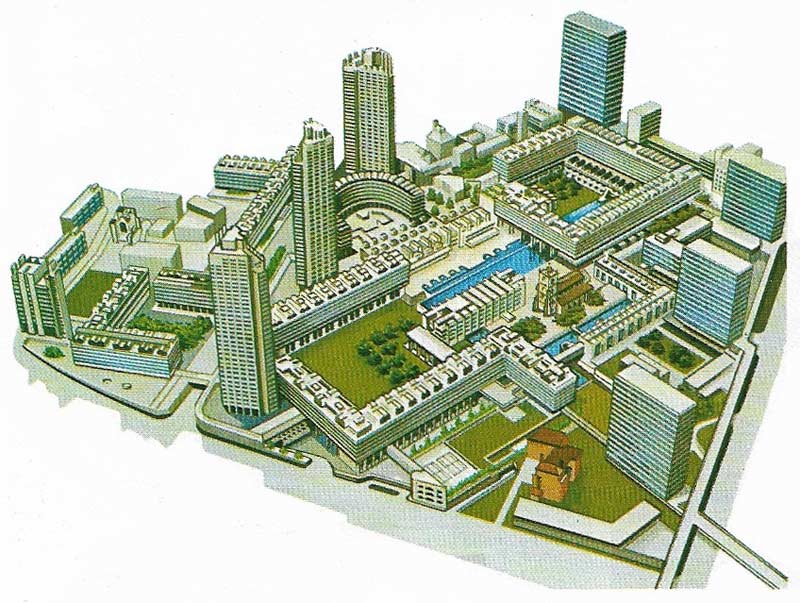 Barbican housing project.