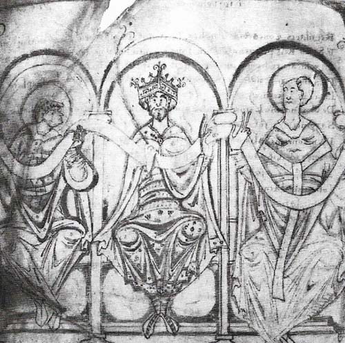 Edgar the Peaceable was a powerful and efficient king who is said to have shown his political authority over the whole of England by being rowed on the River Dee by six sub-kings.