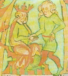 Guthrum (d. 890) is said to have been the first Scandinavianvto settle in England.