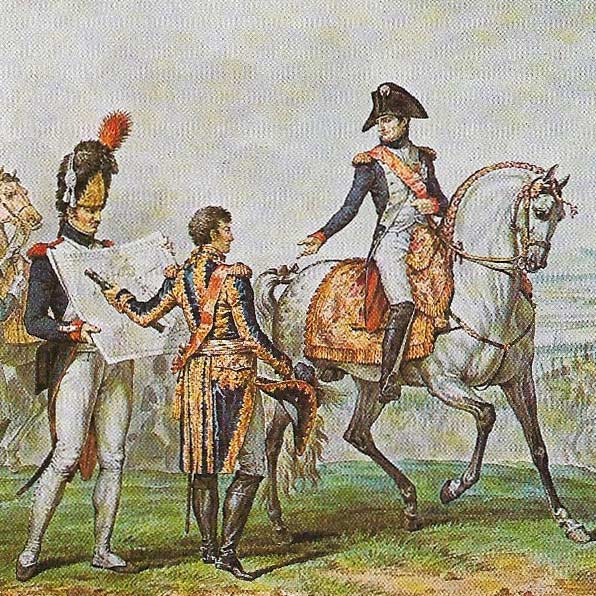 Napoleon's victory over Austria at Marengo in June 1800.