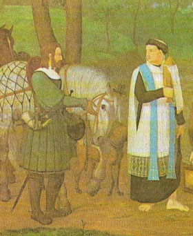 Rudolf of Hapsburg and the Priest