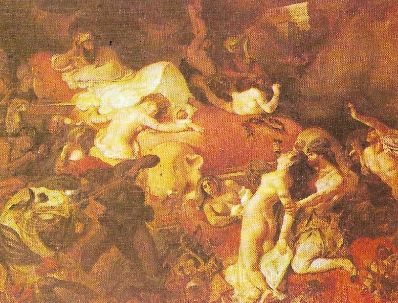 Sardanapalus by Delacroix