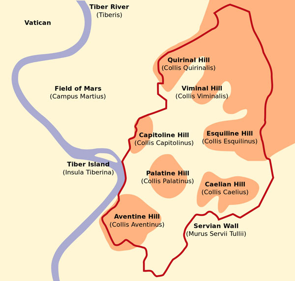 Seven Hills of Rome