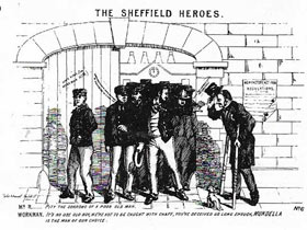 The 'Sheffield Outrages', a series of violent incidents directed at non-union members, led to the establishment of a Royal Commission to investigate the status of trade unions.