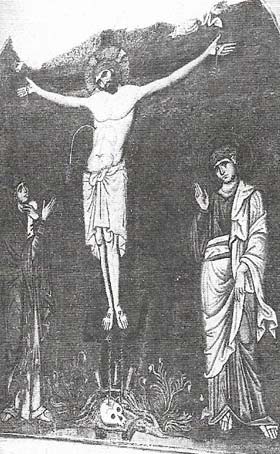 daphni crucifixion