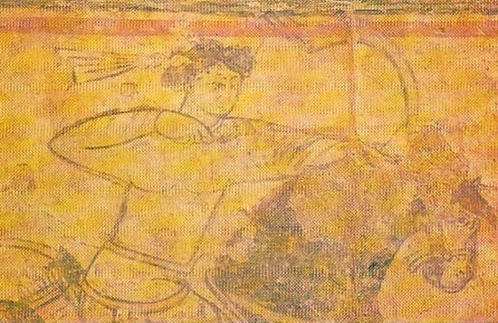 A mounted archer (detail from a Palmyra fresco) typifies the kind of Turkish slave soldier from Transoxania who swelled the ranks of the Islamic armies.