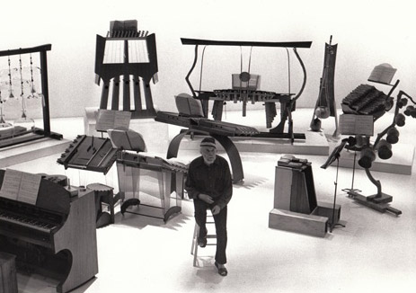 Harry Partch modified existing instruments and built new ones from scratch so they could use different tuning systems