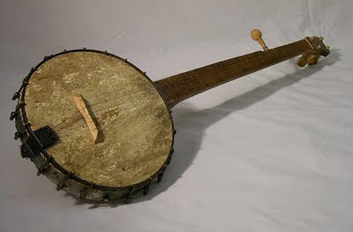 The banjo was a popular accompaniment to spirituals
