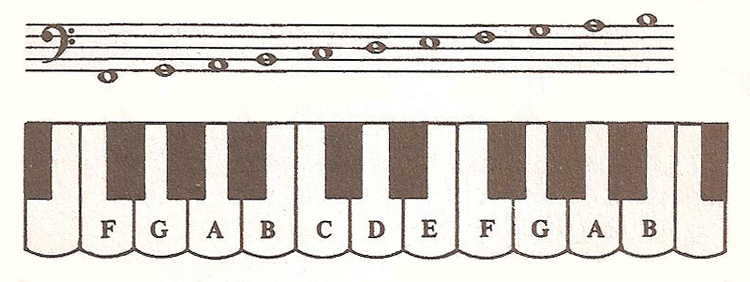 notes on bass stave