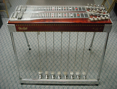 pedal steel guitar