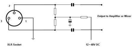 phantom power supply circuit