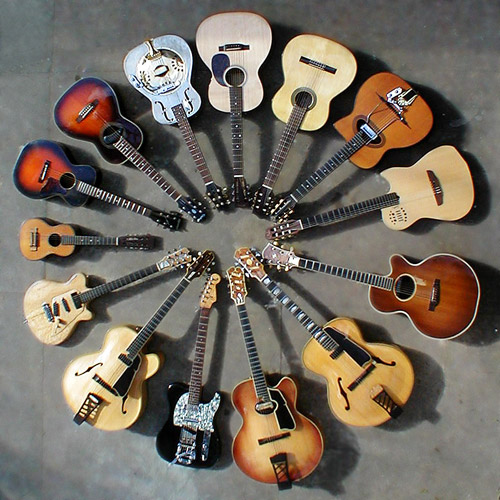 types of guitar