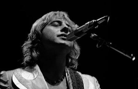 Greg Lake at the microphone